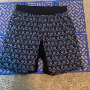 Mens Lululemon Lined Training Shorts